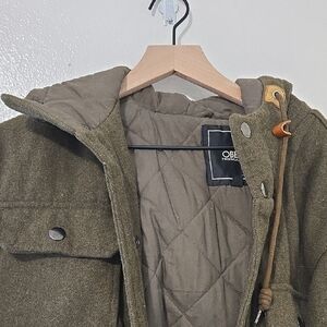 Obey Men's Green Field Jacket